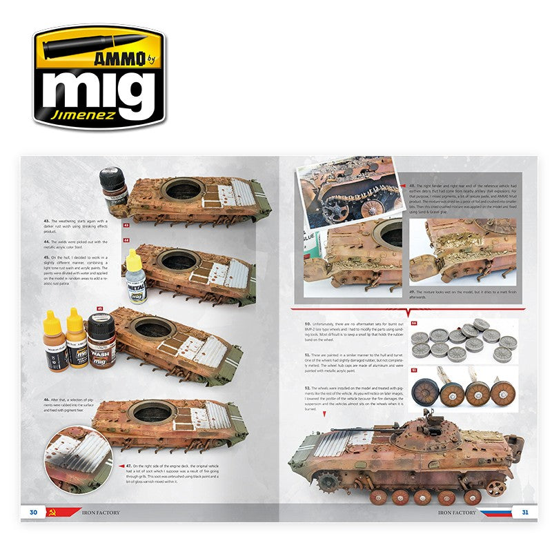 Ammo Mig The Weathering Magazine - Special - Iron Factory - Hobby Sense