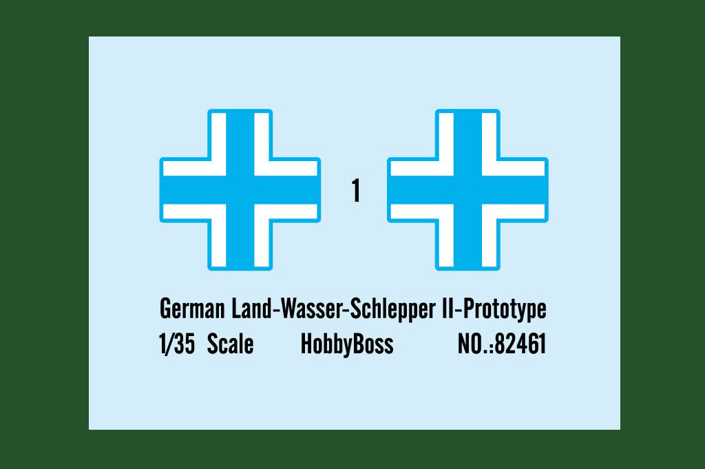 1/35 German Land-Wasser-Schlepper II-Prototype - Hobby Sense