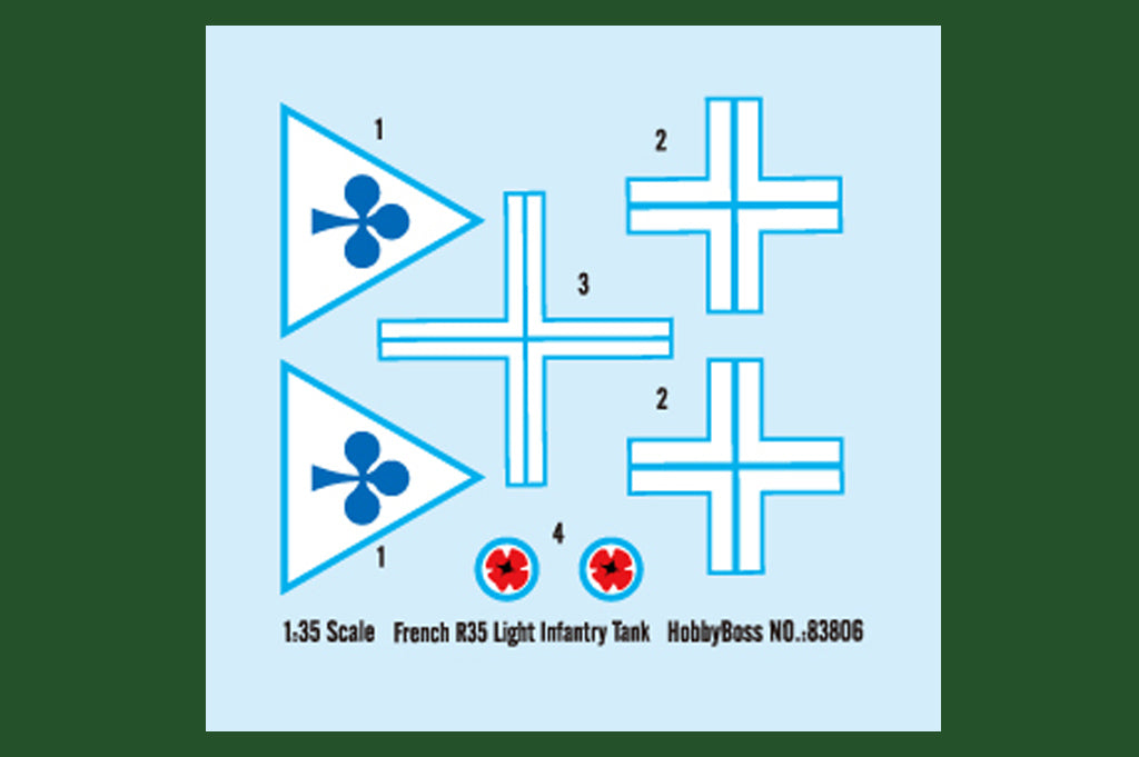 1/35 French R35 Light Infantry Tank - Hobby Sense