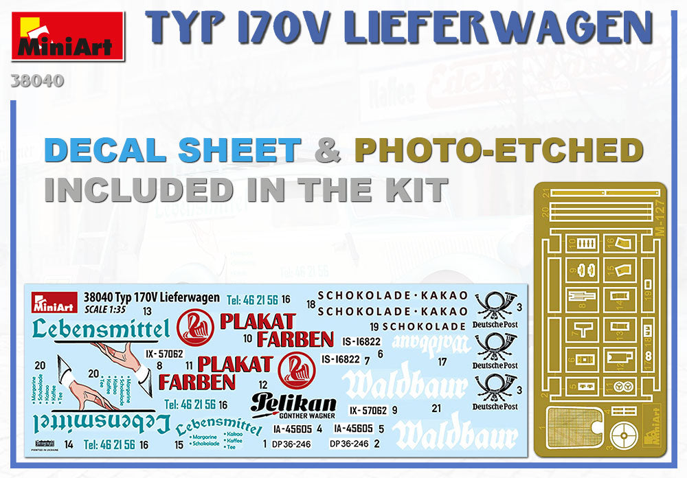 1/35 Typ 170V Lieferwagen - Hobby Sense