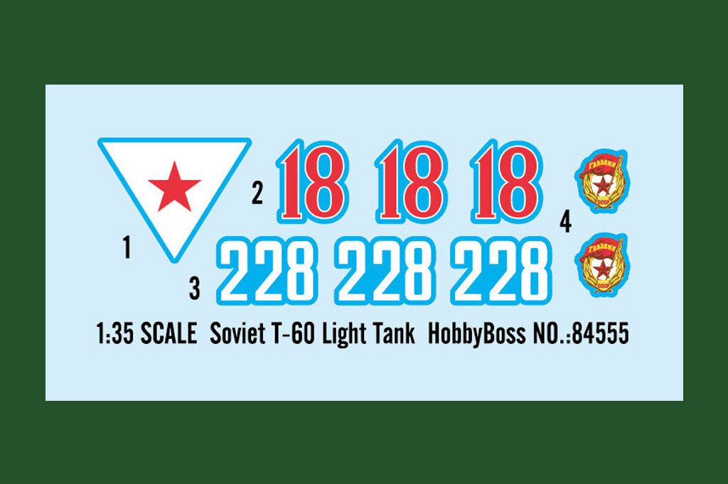 1/35 Soviet T60 Light Tank - Hobby Sense