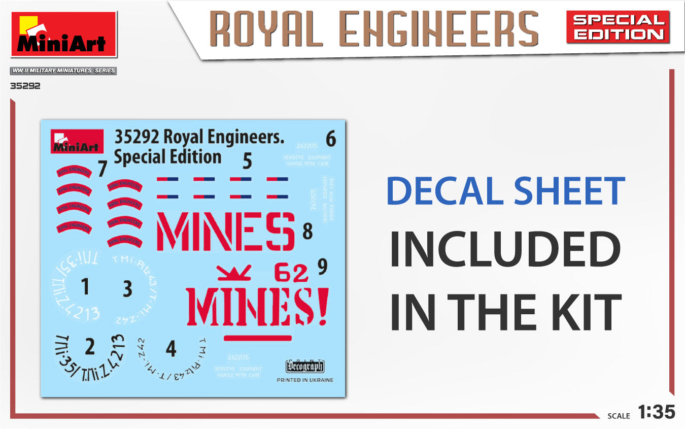 1/35 Royal Engineers. Special Edition - Hobby Sense