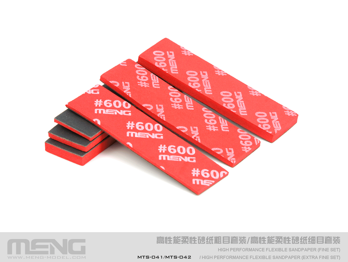 High Performance Flexible Sandpaper, Fine Set - 30Pcs - Hobby Sense