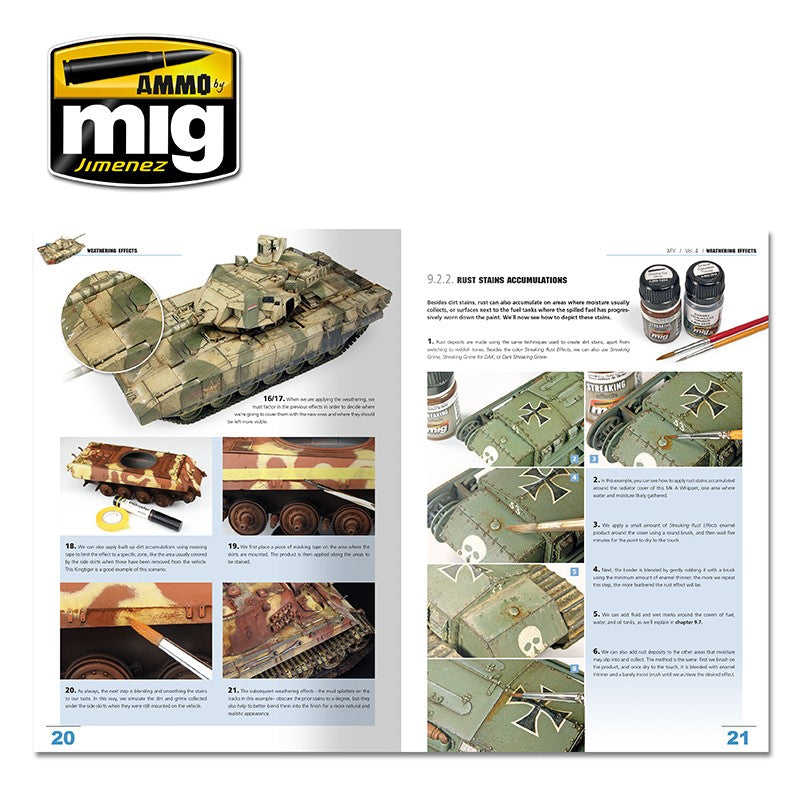 Ammo Mig Encyclopedia of Armour Modelling Techniques - Vol. 4: Weathering - Hobby Sense