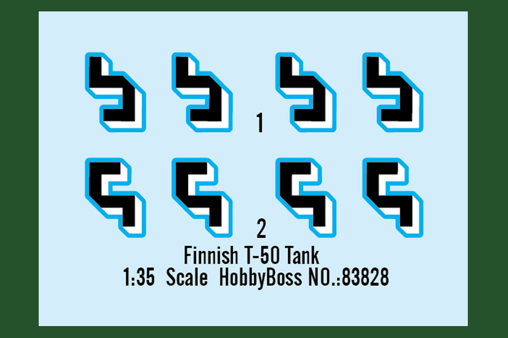 1/35 Finnish T50 Tank - Hobby Sense