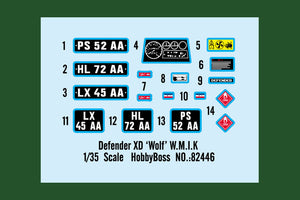 1/35 Defender XD Wolf WMIK - Hobby Sense