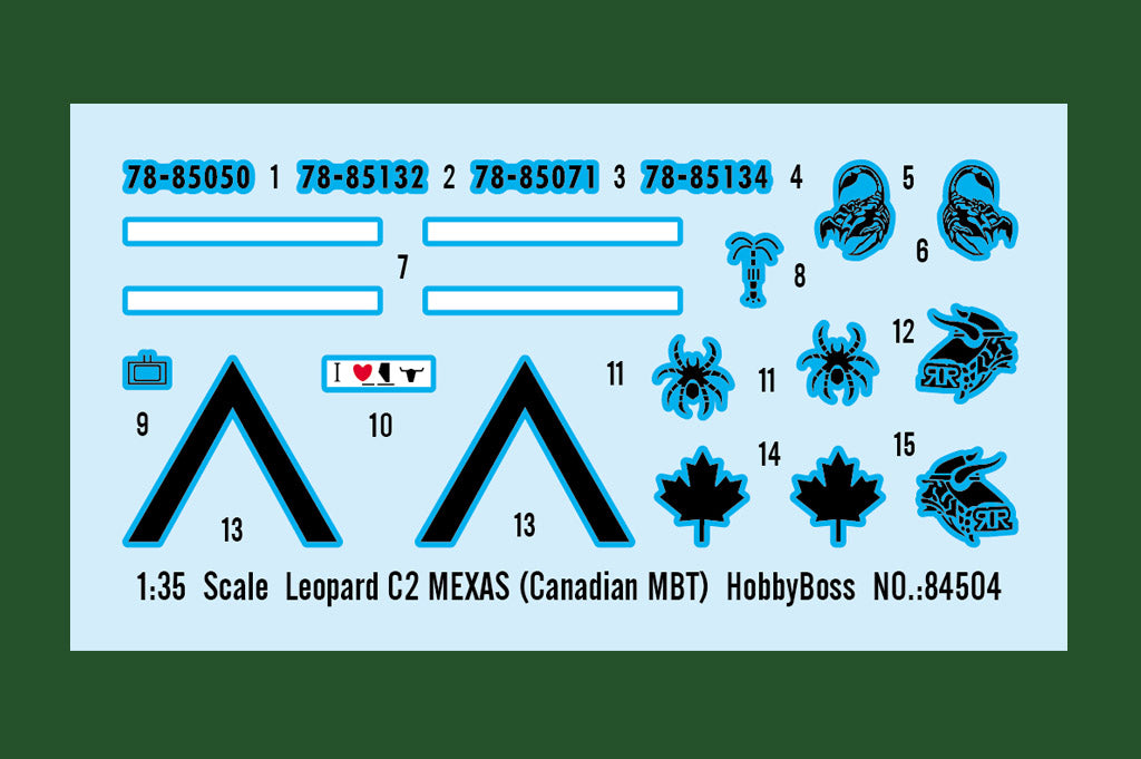1/35 Leopard C2 MEXAS (Canadian MBT) - Hobby Sense