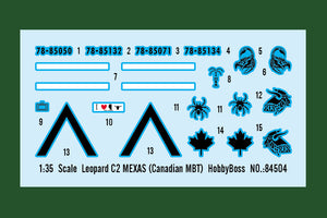 1/35 Leopard C2 MEXAS (Canadian MBT) - Hobby Sense