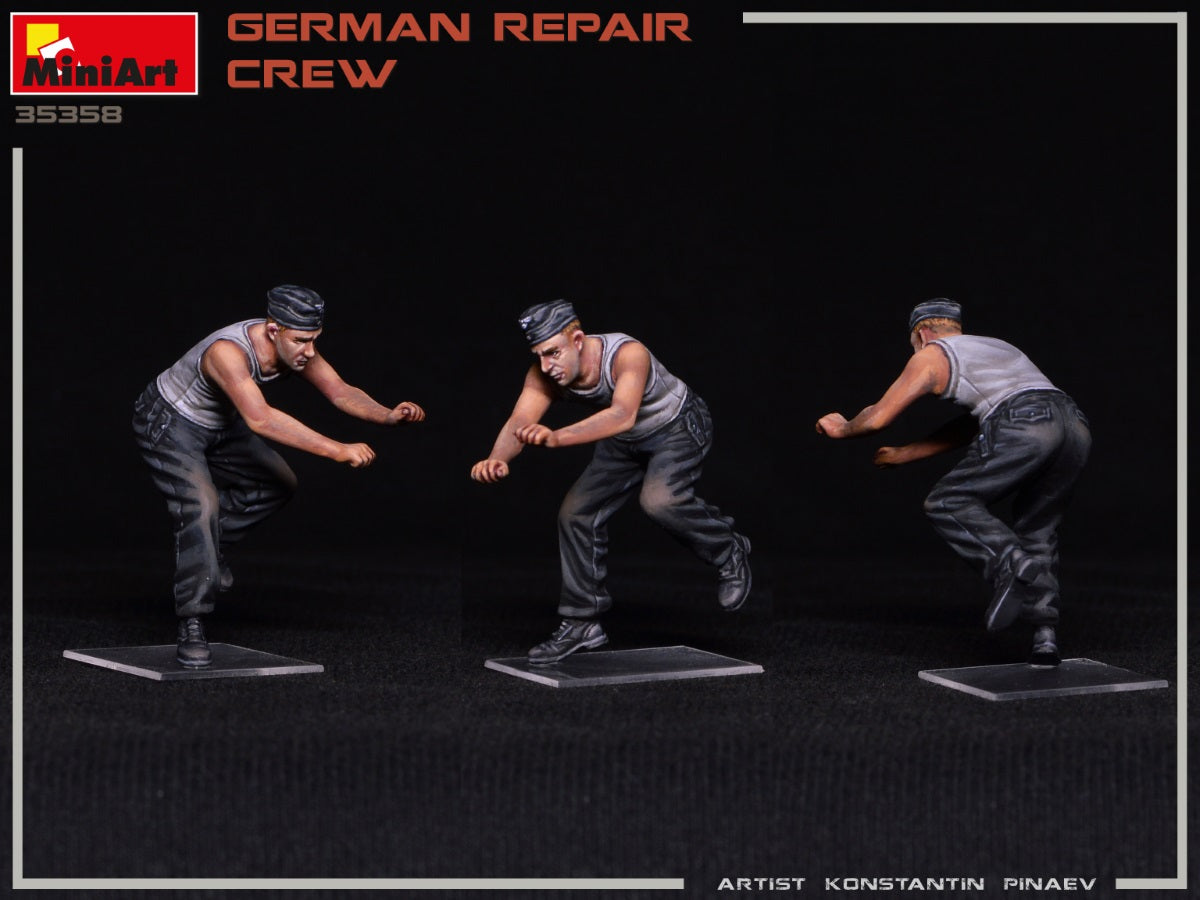 1/35 German Repair Crew - Hobby Sense