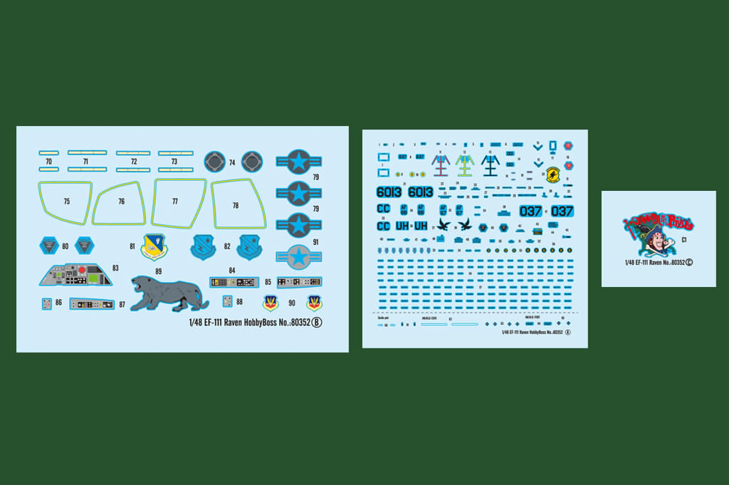 1/48 EF111A Raven - Hobby Sense