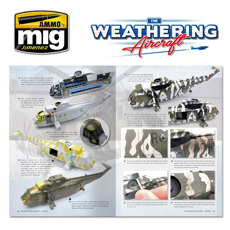 Ammo Mig The Weathering Aircraft Issue 12: Winter - Hobby Sense