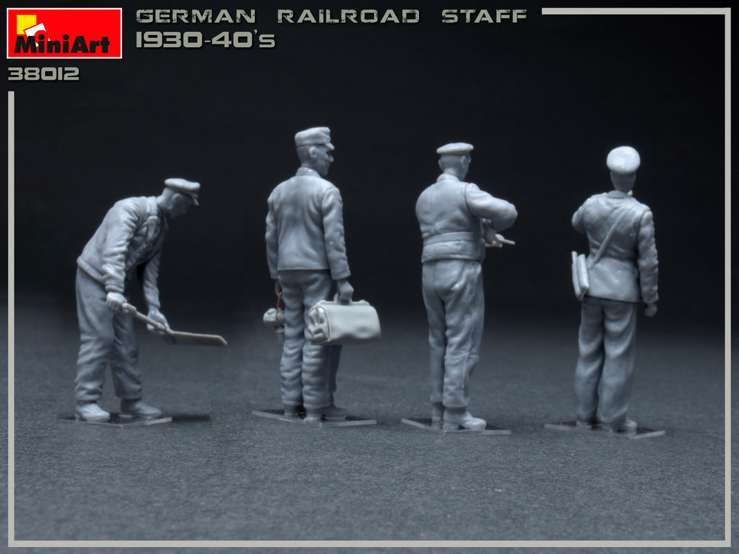 1/35 German Railroad Staff 1930-40s - Hobby Sense