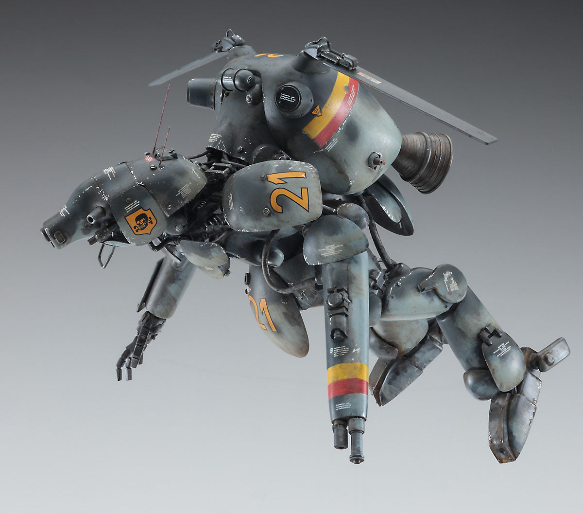 1/20 Schwarzer Hund W.H.J.131 Space Type Humanoid Unmanned Interceptor GroBer Hund - Hobby Sense