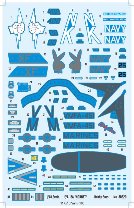 1/48 FA 18A Hornet - Hobby Sense