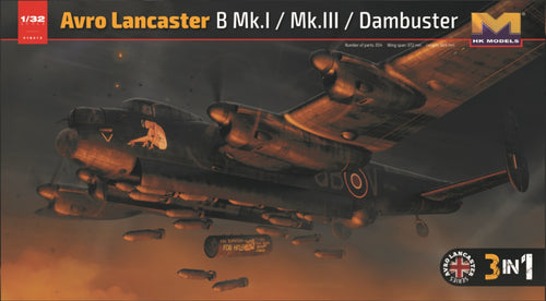 1/32 Avro Lancaster B Mk.I/Mk.III/Dambuster, RCAF - Hobby Sense