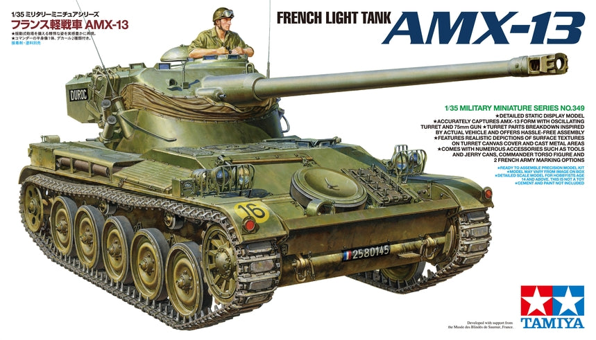 1/35 French Light Tank AMX-13 - Hobby Sense