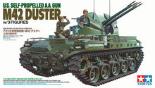 1/35 US M42 Duster Tank w/Self-Propelled AA Gun & 3 Crew - Hobby Sense