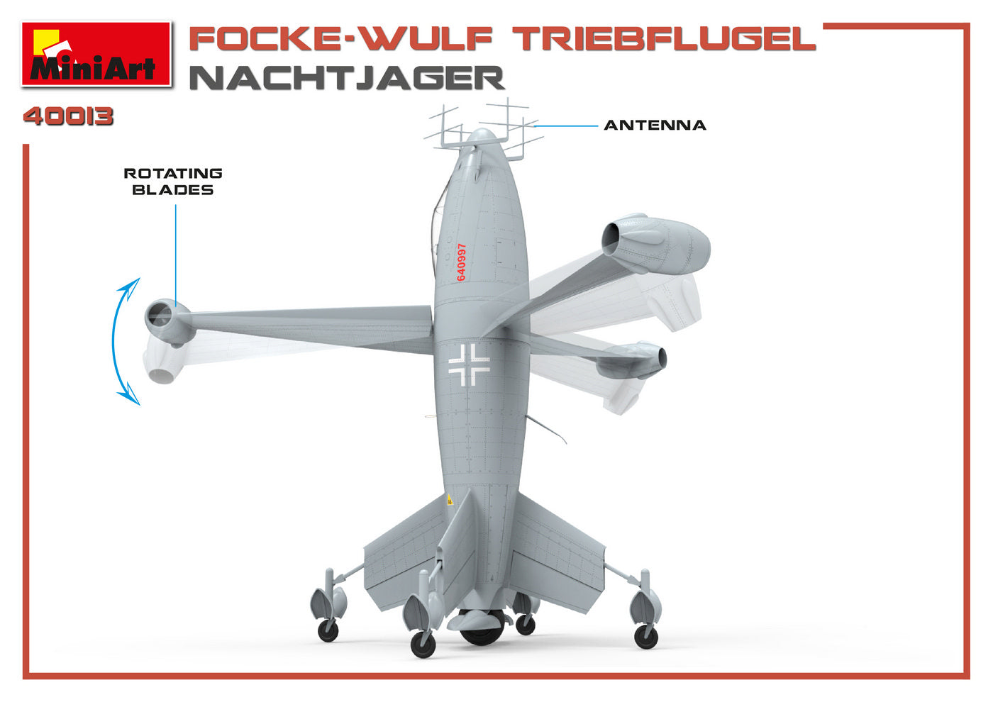 1/35 Focke Wulf Triebflugel Nachtjager - Hobby Sense
