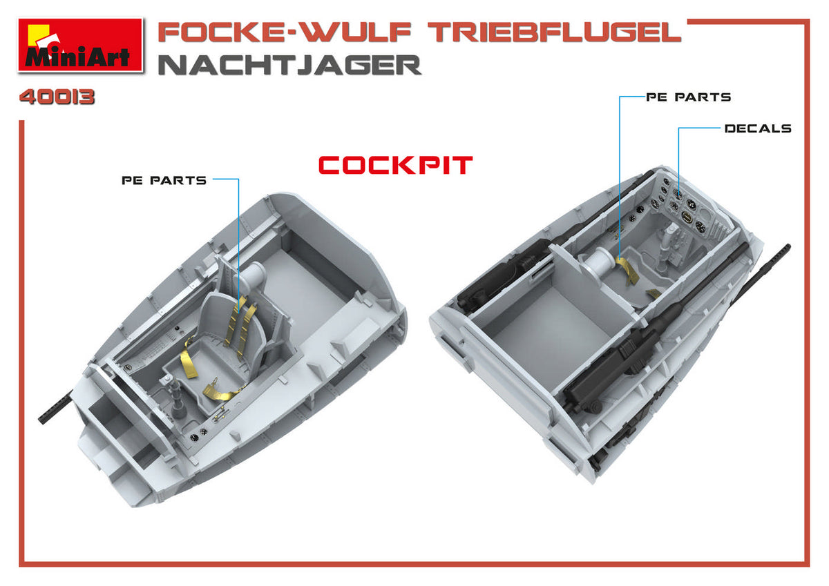 1/35 Focke Wulf Triebflugel Nachtjager - Hobby Sense