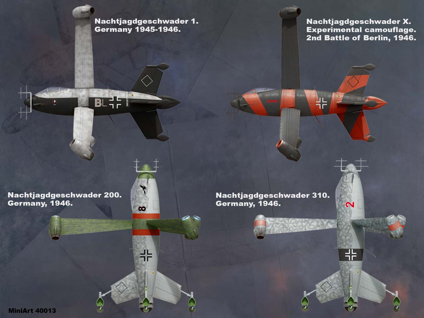 1/35 Focke Wulf Triebflugel Nachtjager - Hobby Sense