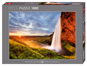 Seljalandsfoss Waterfall Puzzle - Hobby Sense