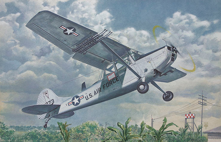 1/48 L-19/O-1 Bird Dog w/Canadian Markings - Hobby Sense