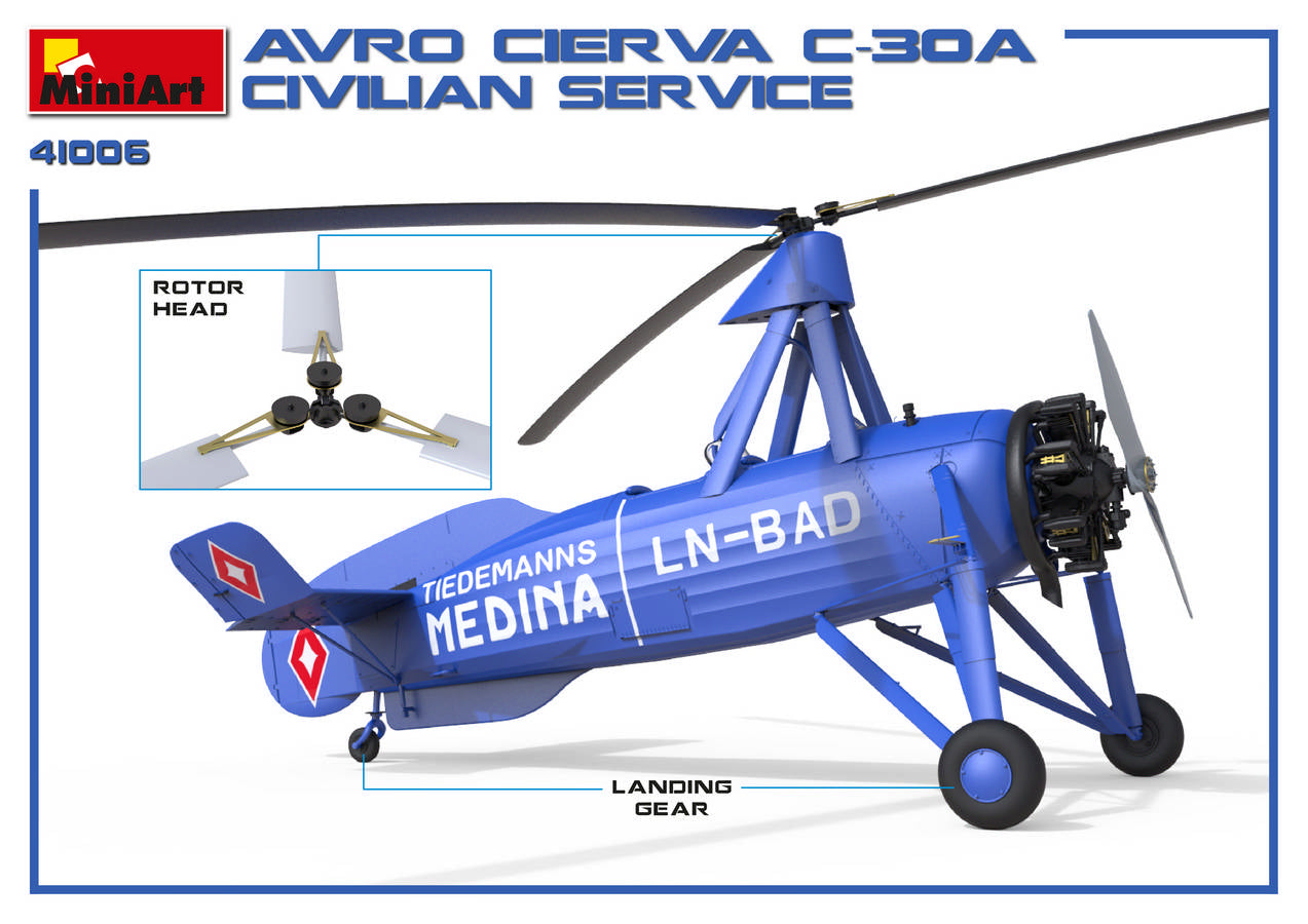 1/35 Avro Cievra C.30A Civilian Service - Hobby Sense