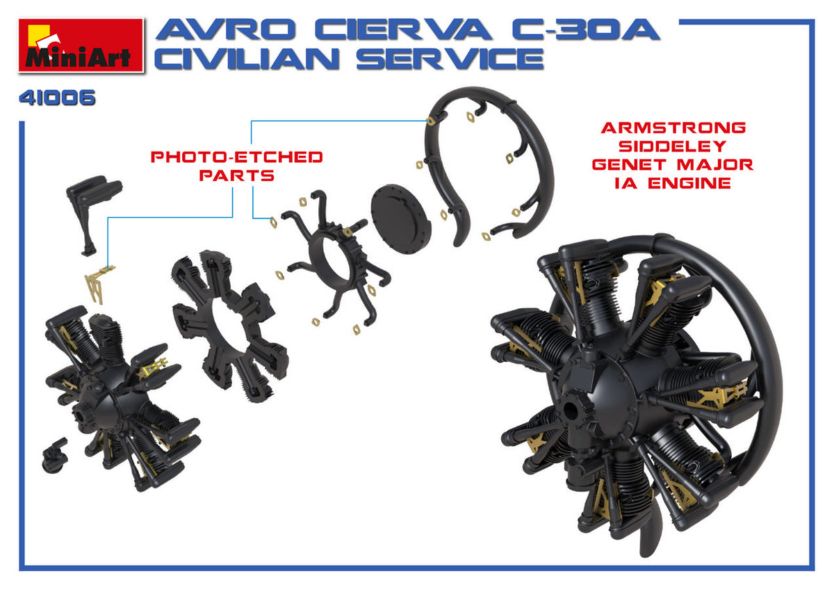 1/35 Avro Cievra C.30A Civilian Service - Hobby Sense
