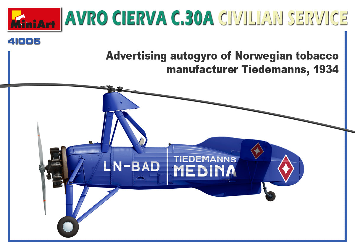 1/35 Avro Cievra C.30A Civilian Service - Hobby Sense