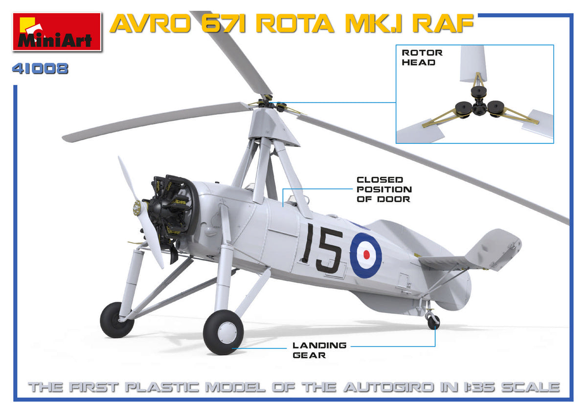 1/35 Avro 671 Rota Mk.I RAF - Hobby Sense