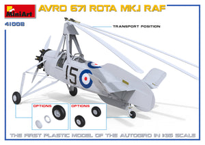 1/35 Avro 671 Rota Mk.I RAF - Hobby Sense