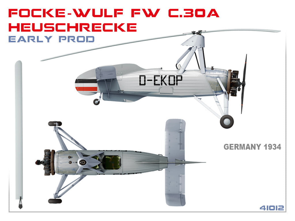 1/35 Focke Wulf FW C.30A Heuschrecke, Early Production - Hobby Sense