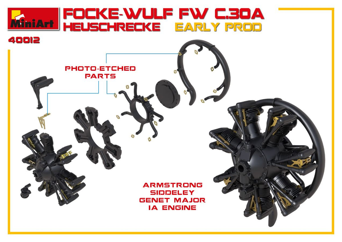1/35 Focke Wulf FW C.30A Heuschrecke, Early Production - Hobby Sense
