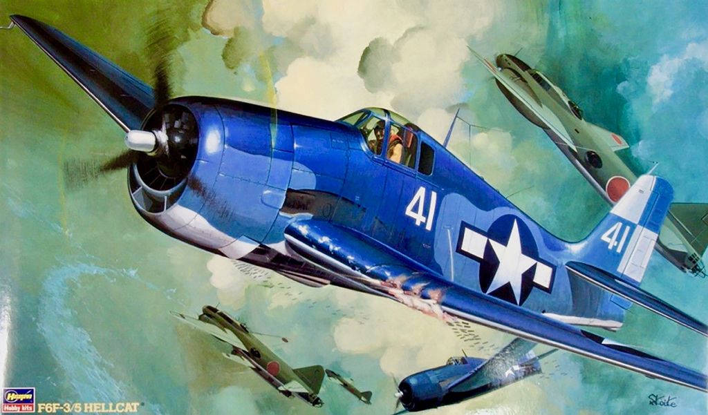 1/32 F6F-3/5 Hellcat - Hobby Sense