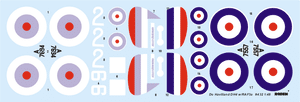 De Havilland DH4 w/RAF3a - Hobby Sense