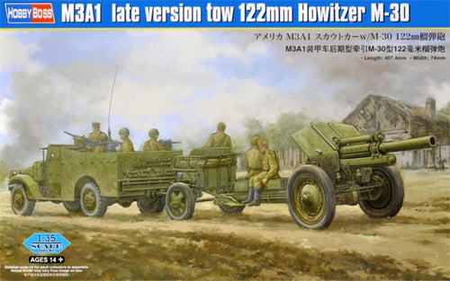 M3A1 Late Version Tow 122mm Howitzer M-30 - Hobby Sense