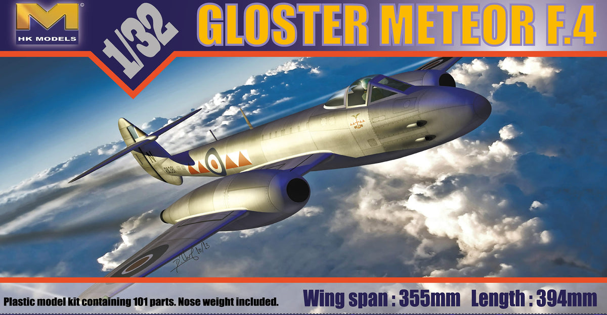 1/32 Gloster Meteor F.4 - Hobby Sense