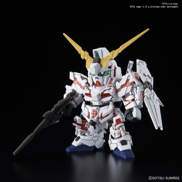 SD Gundam Cross Silhouette Unicorn Gundam (Destroy Mode) - Hobby Sense