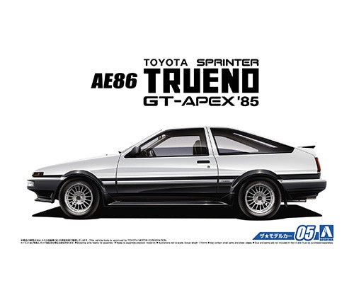 アディクション TOYOTA SPRINTER TRUENO 2ドア　ボディ IG2941 Toyota Sprinter Trueno 3Dr GT Apex (AE86) White/Black