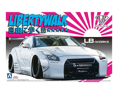 1/24 Liberty Walk Nissan R35 GT-R Ver.2 - Hobby Sense