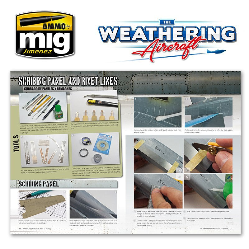 Ammo Mig The Weathering Aircraft Issue 01: Panels - Hobby Sense