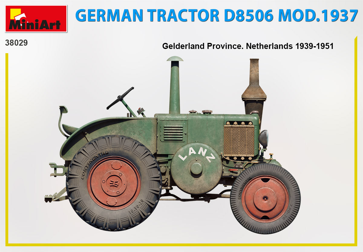 1/35 German Tractor D8506 Mod. 1937 - Hobby Sense