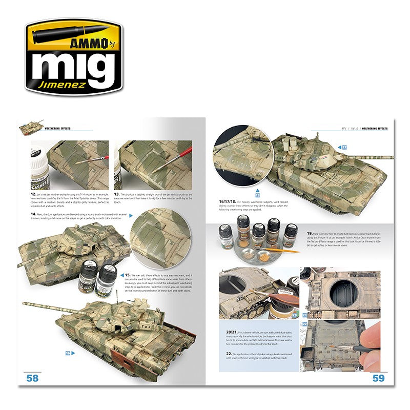 Ammo Mig Encyclopedia of Armour Modelling Techniques - Vol. 4: Weathering - Hobby Sense