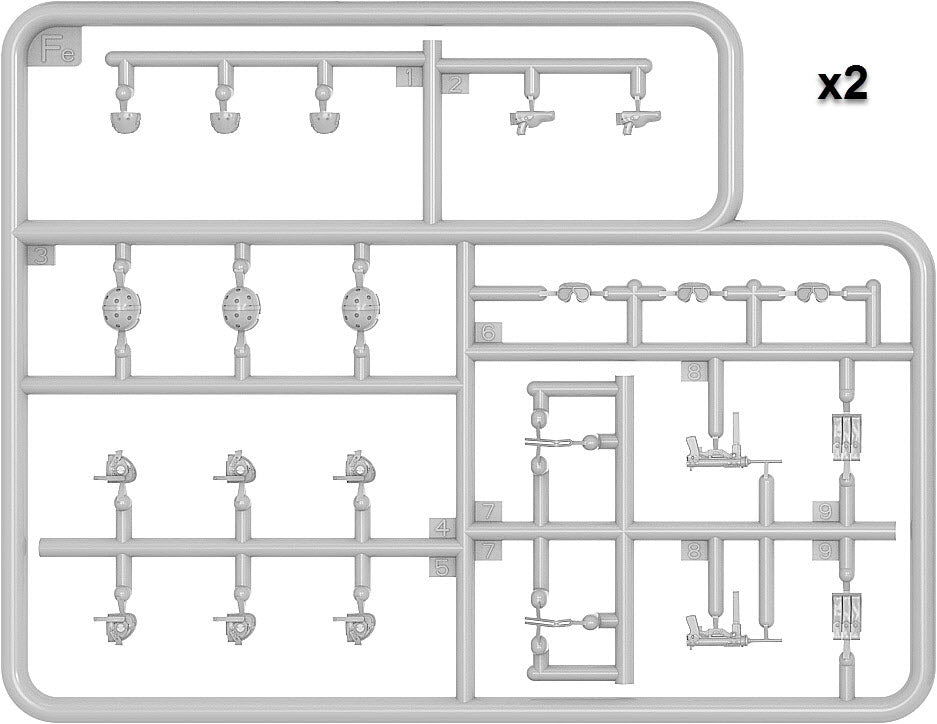1/35 US Weapons & Equipment for Tank Crew & Infantry - Hobby Sense