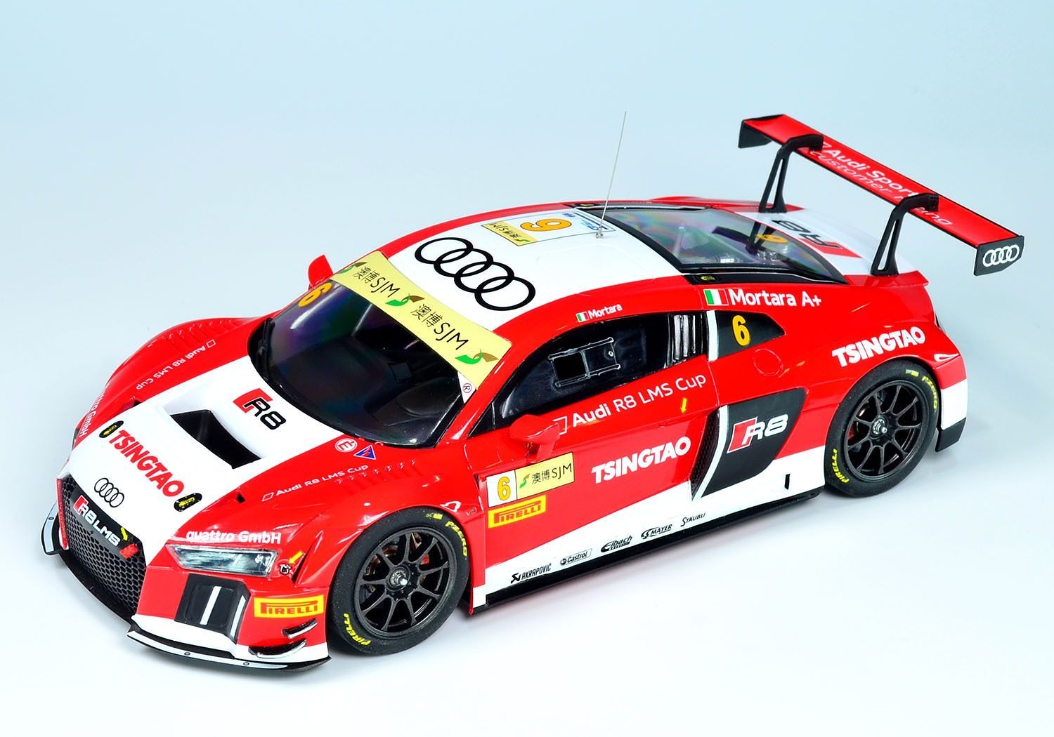 1/24 Audi R8 LMS GT3 FIA 2015 Macau World Cup - Hobby Sense
