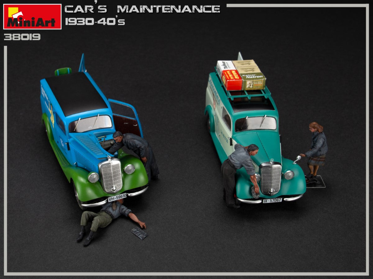 1/35 Car Maintenance 1930-40s - Hobby Sense