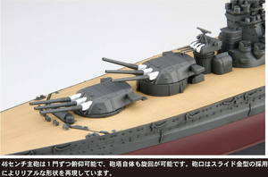 1/700 IJN Battleship Musashi (Renovated Before Equipment) - Hobby Sense