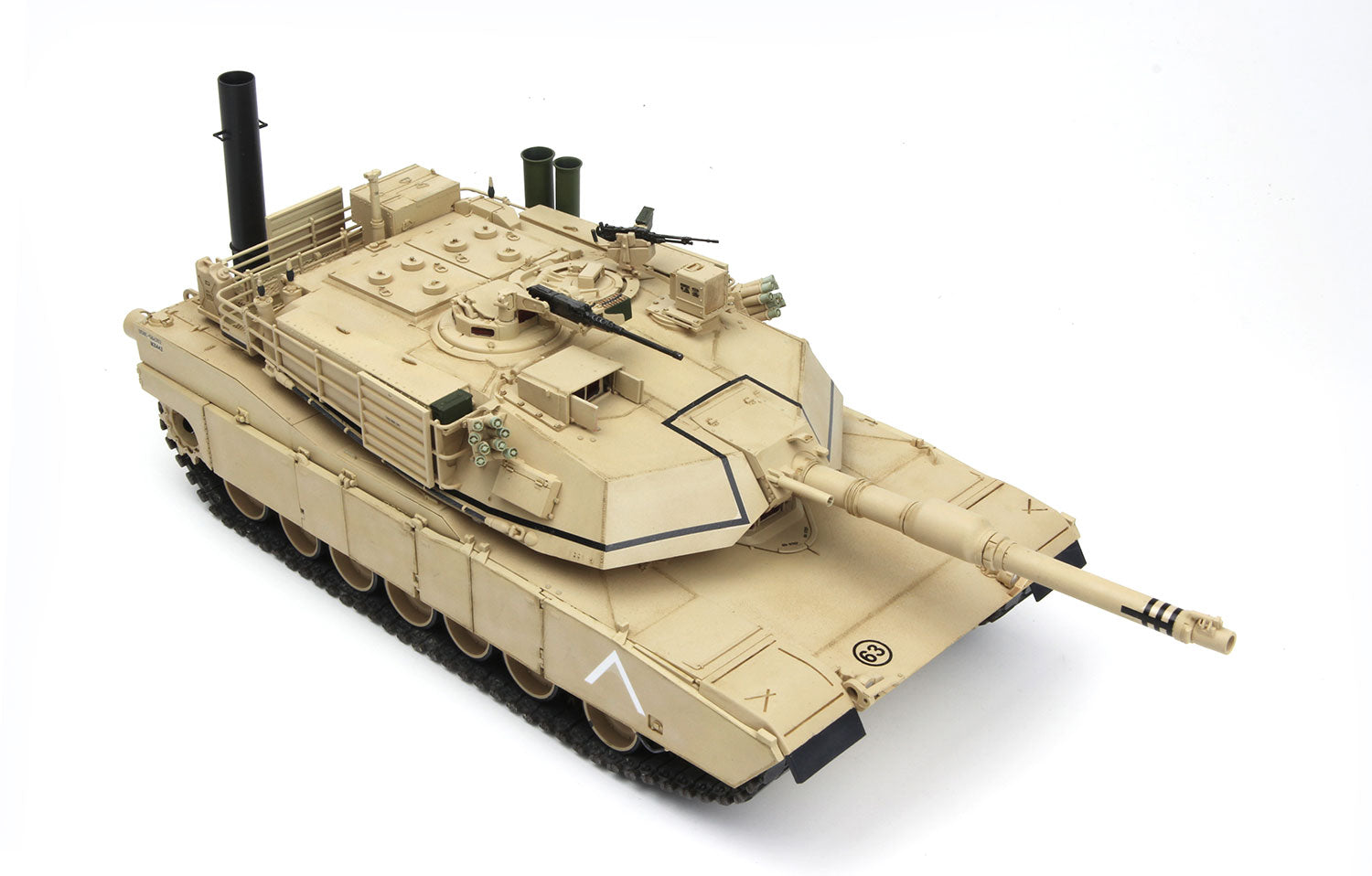 1/35 USMC M1A1 AIM/US Army M1A1 Abrams Tusk Main Battle Tank - Hobby Sense