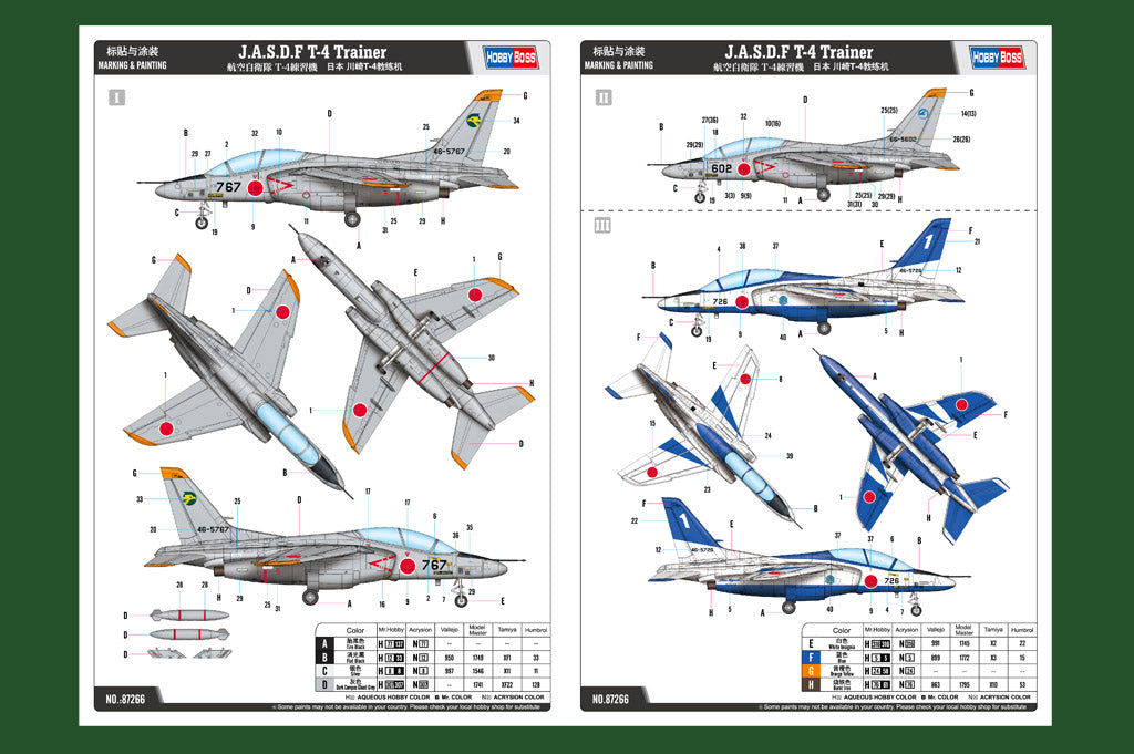 1/72 JASDF T4 Trainer - Hobby Sense