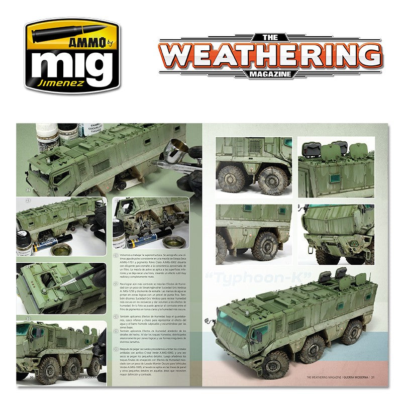 Ammo Mig The Weathering Magazine No 26: Modern Warfare - Hobby Sense